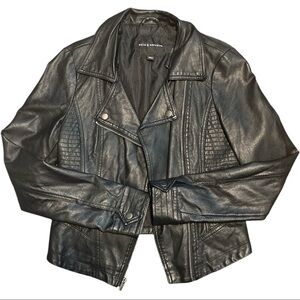 Rock & Republic moto faux Leather Jacket
